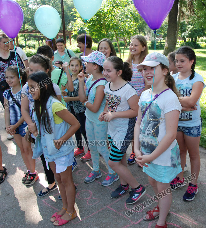 Детско царство в Градската градина на Първи юни 