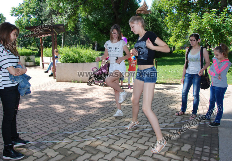 Детско царство в Градската градина на Първи юни 