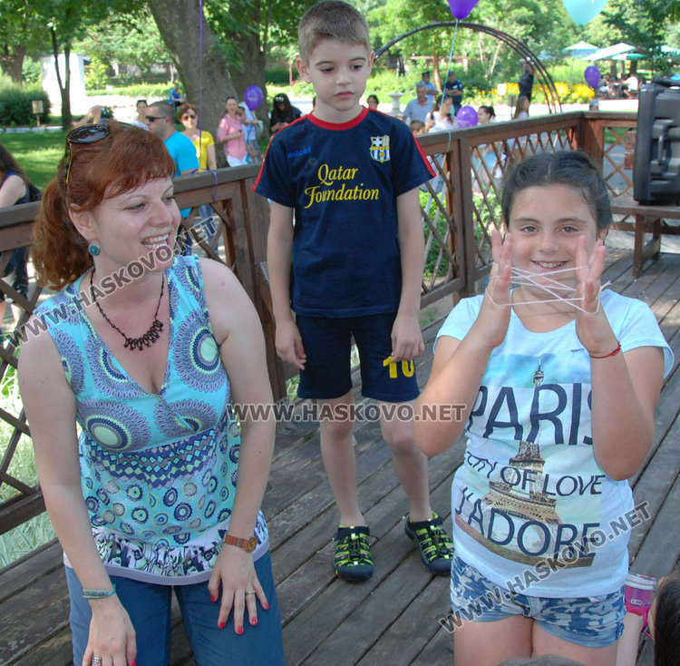 Детско царство в Градската градина на Първи юни 