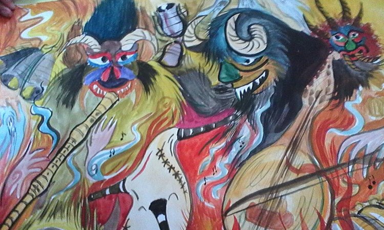 Грамоти за йовковци от конкурса за детска рисунка в град Камено