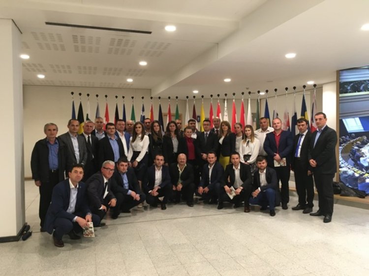 Кметове, съветници и общественици от област Кърджали на посещение в Брюксел по покана на евродепутата Неджми Али