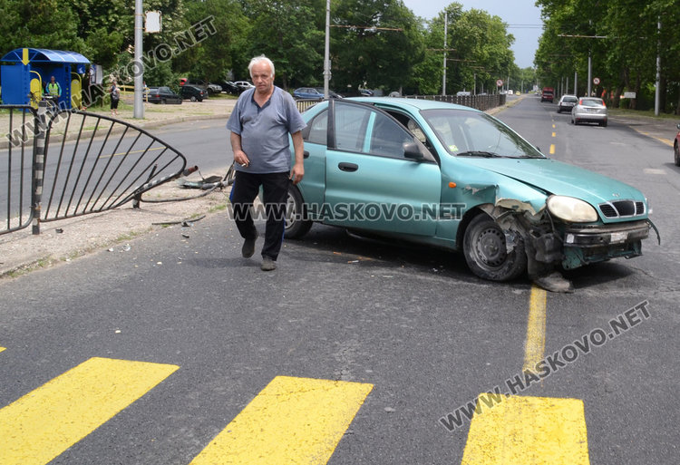 само по чудо няма пострадали при катастрофата, която направи Делчо Христов 