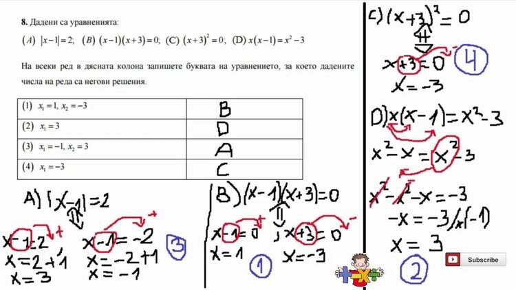 Повече от половината седмокласници са скъсани на изпита по математика