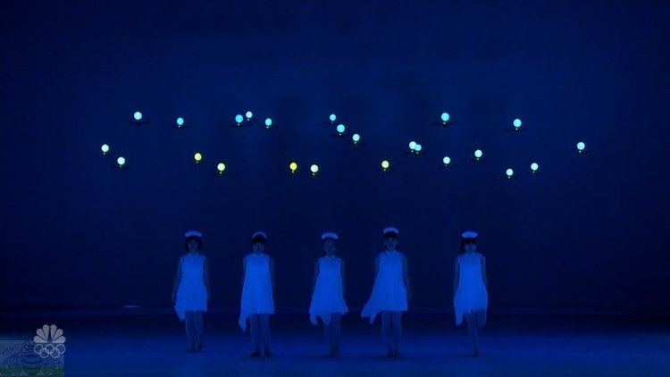 Танцуващи с дронове (видео)