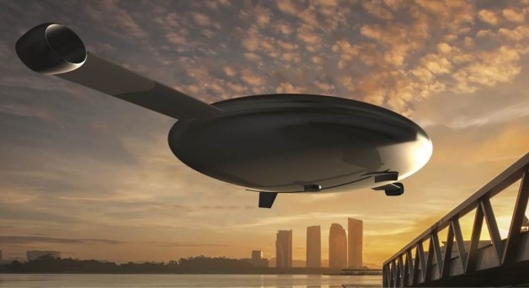 Летяща чиния - германски дрон с хибридно задвижване