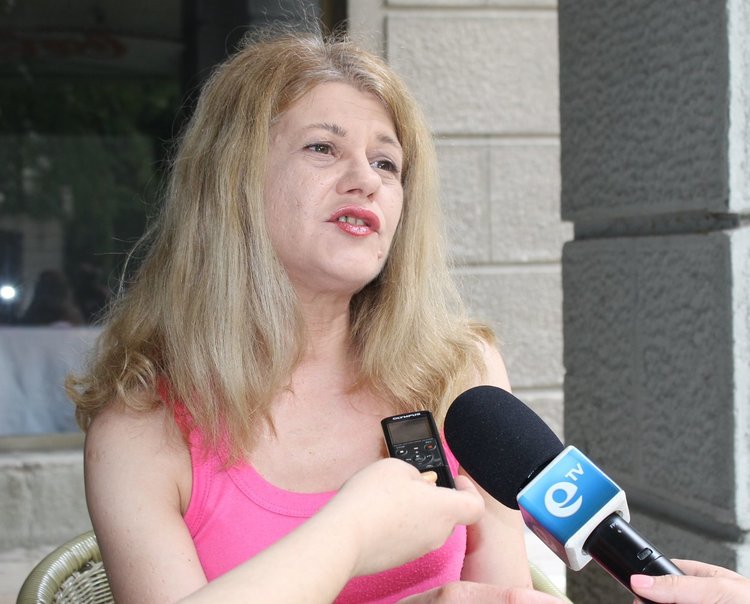 Инициаторът за конкурса- поетесата Дима Тончева