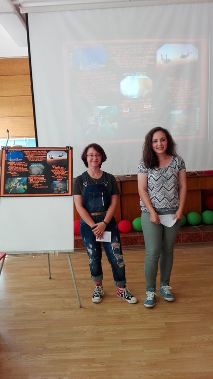 Интересни теми презентираха осмокласниците от немската паралелка на "Славейков"