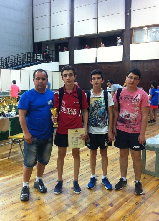 Тенисистите на Ардино седми на финалите във Варна