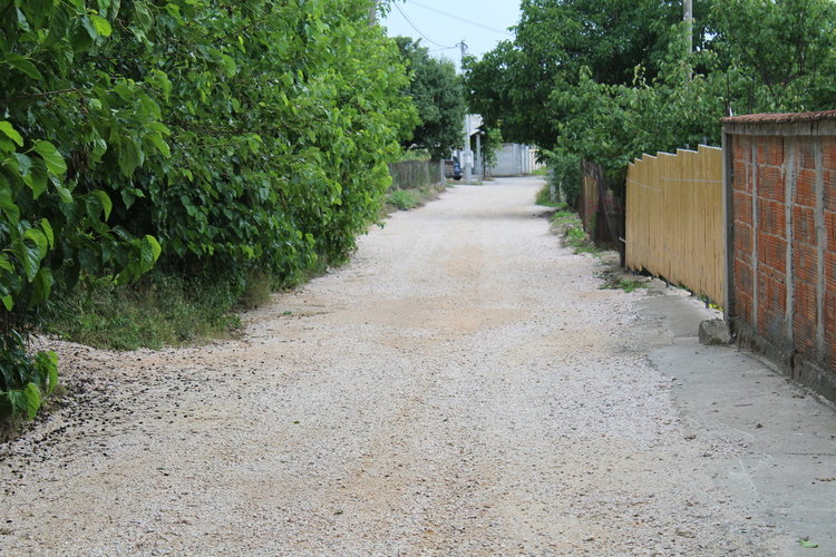 Ремонтираната улица