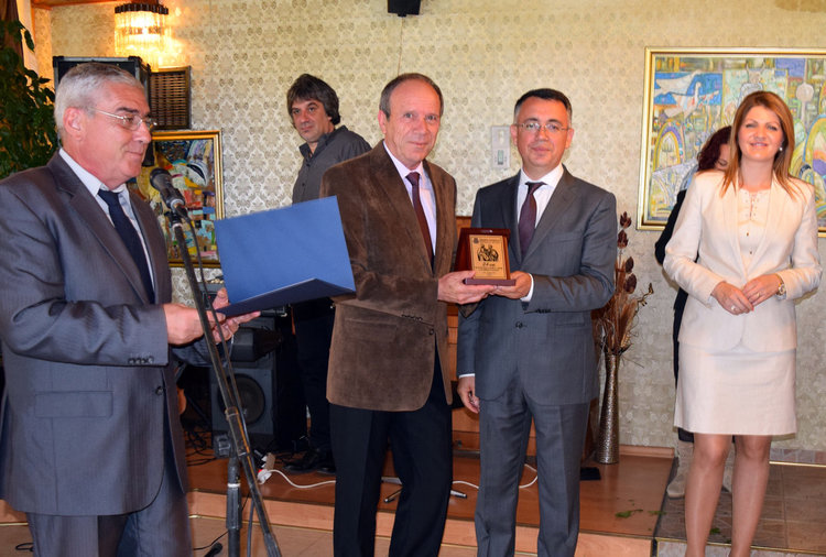 Кметът награди Вълчо Милчев