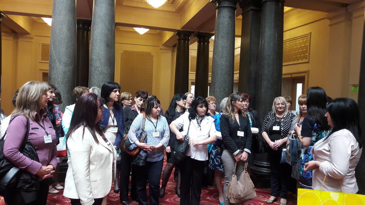 Над 40 жени от ГЕРБ в Смолян и областта посетиха парламента