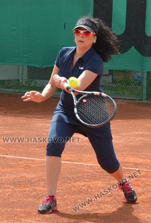 Боряна Бончева по време на състезанието (Снимка Haskovo.net)