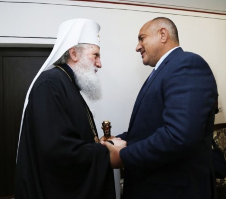 Неофит и Борисов заедно в Дивотинския манастир