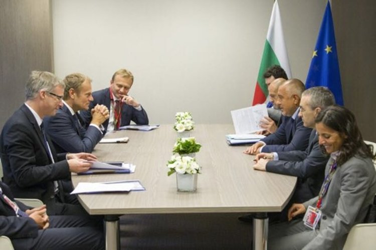 Борисов се срещна с председателя на Европейския съвет