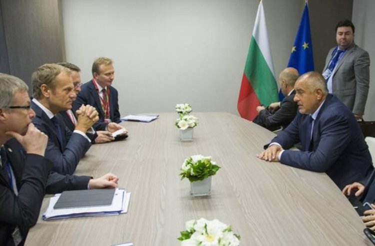 Борисов се срещна с председателя на Европейския съвет