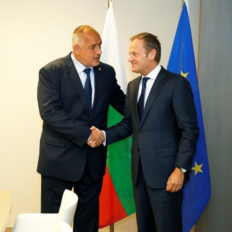 Борисов се срещна с председателя на Европейския съвет