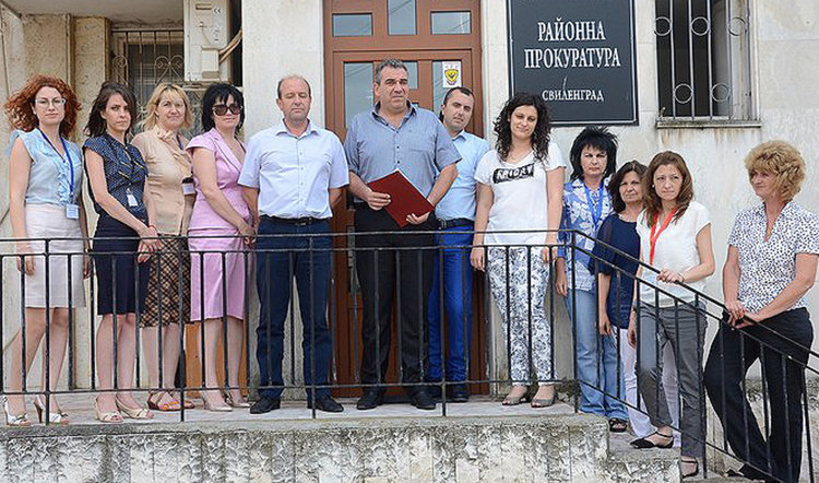 Цацаров награди хасковски прокурори, Иван Стоянов връчва почетните грамоти 