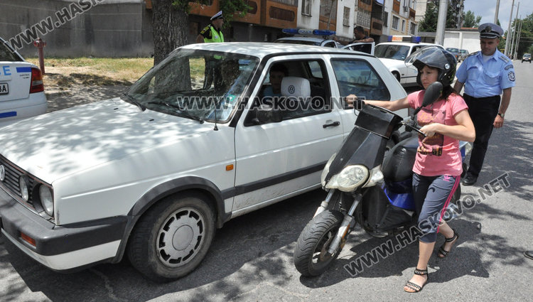 КАТ заклещи бул. “Васил Левски” в акция “Ваканция”