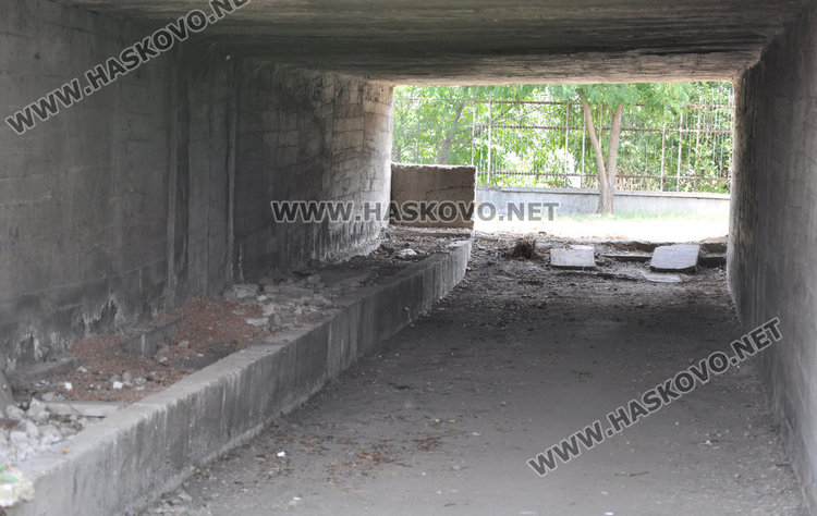 Ничият подлез-змиярник до Бирената почистен от общината