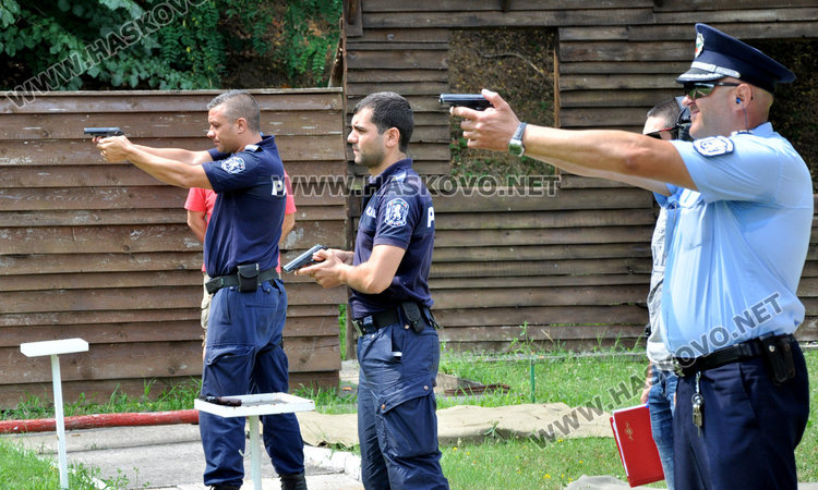 Охранителите в МВР Хасково с най-точен мерник