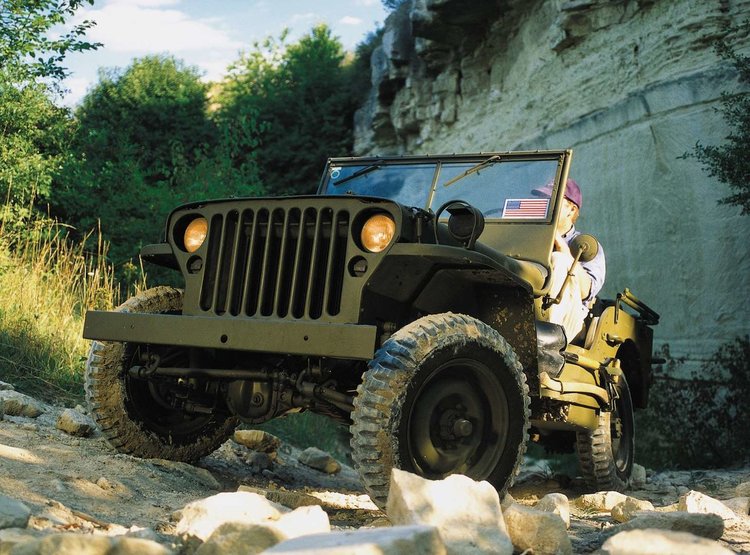 1945 Willys Jeep Mb Rock 
