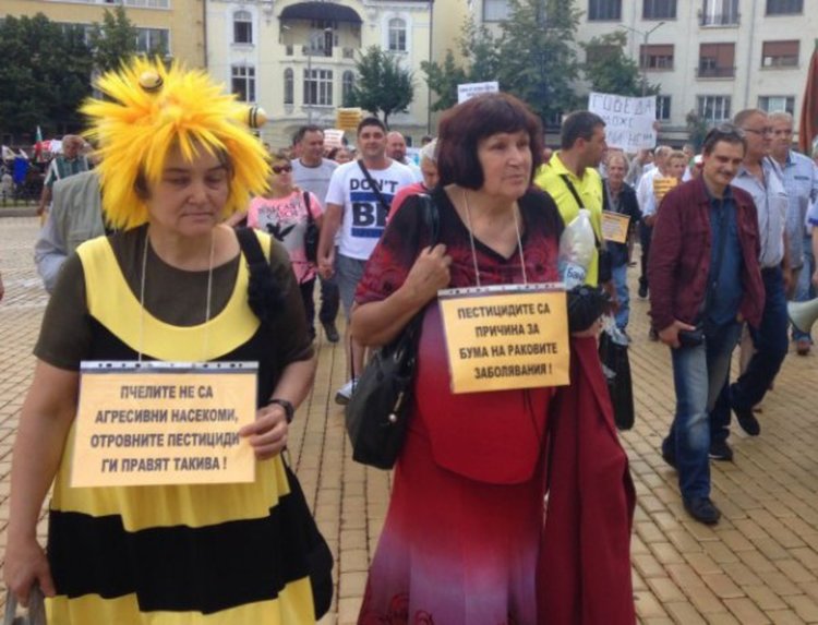 Пчелари опитаха да попречат на пръскането срещу нодуларен дермати 