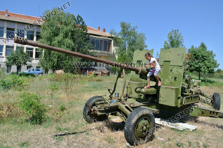 Разположиха зенитна артилерия в центъра на Царева поляна