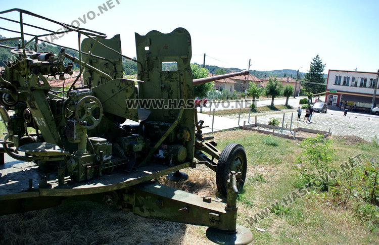 Разположиха зенитна артилерия в центъра на Царева поляна