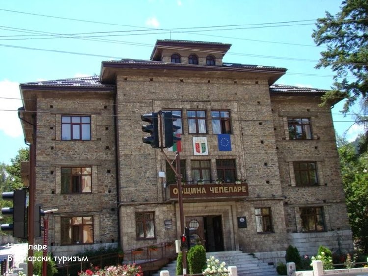 Схема на улиците в Чепеларе, които ще бъдат затворени или използвани за паркинги за събора Рожен