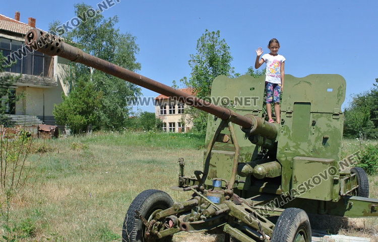 Разположиха зенитна артилерия в центъра на Царева поляна