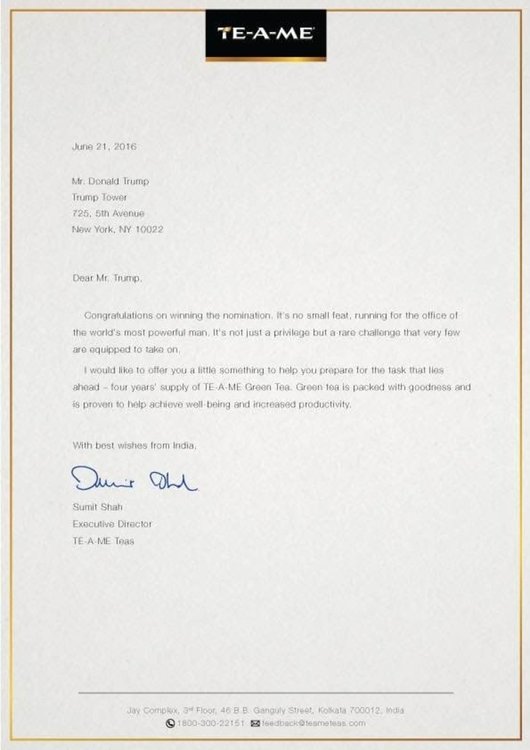 Г-н Тръмп, никога не е късно да се прочистите