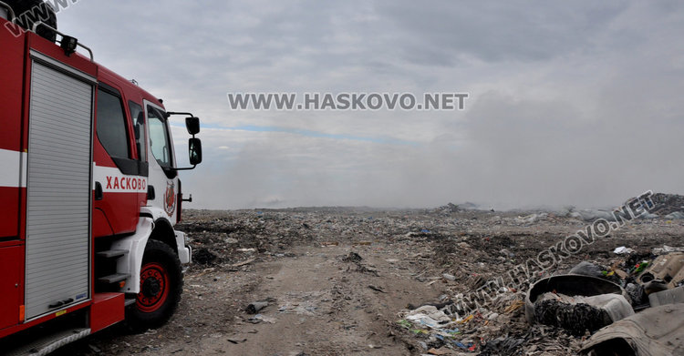 Новото сметище край Гарваново гаси старото