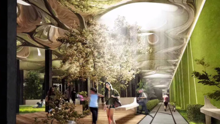 В Ню Йорк изграждат първия  подземен парк в света