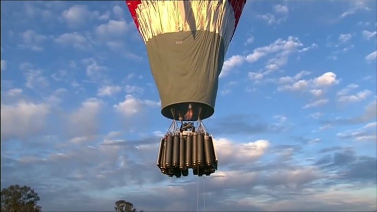 Руски свещеник обиколи с балон света за 11 дни (видео)