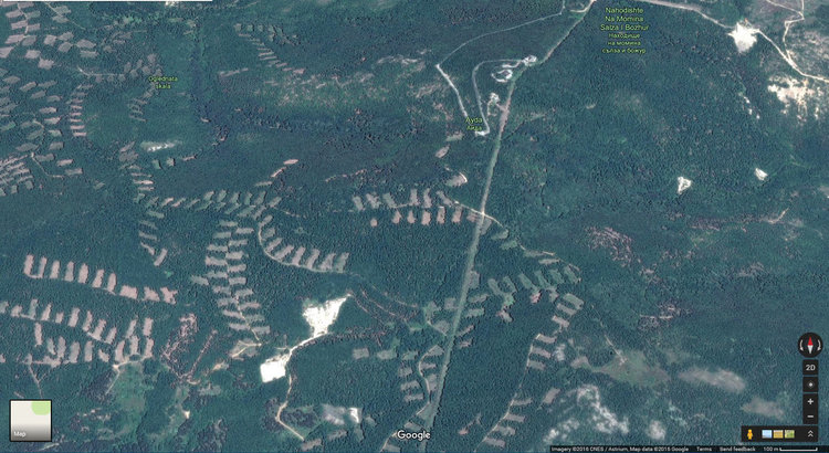 сн. от изображения от Google Earth