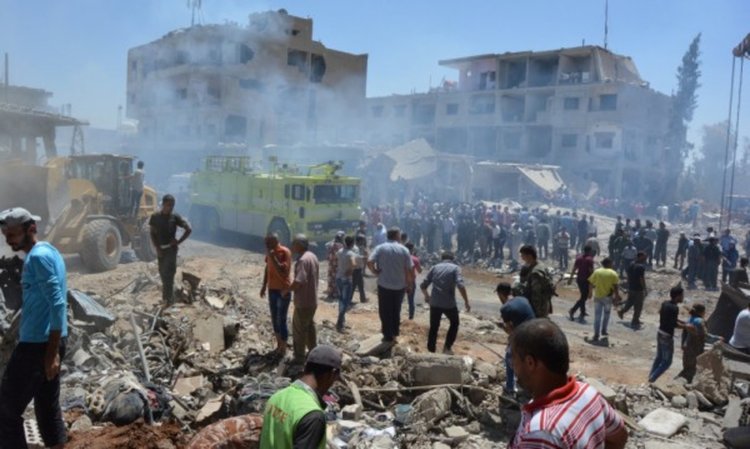 Десетки загинали при атентат с камион бомба в сирийски град