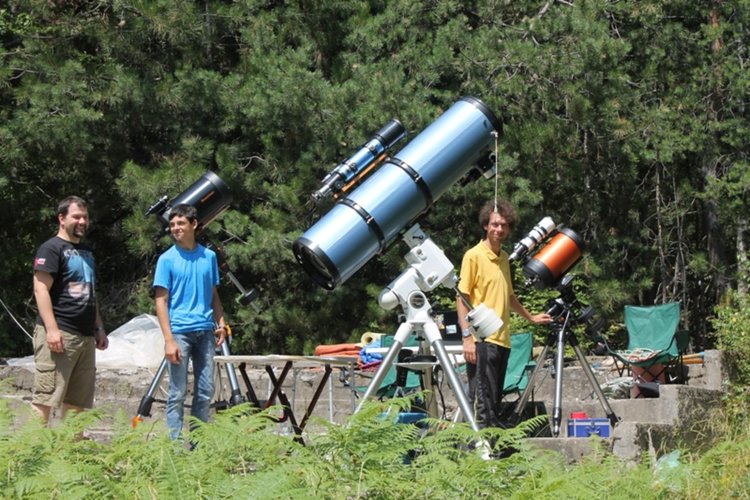 65 млади астрономи изследват нашата слънчевата система от „Белите брези” 