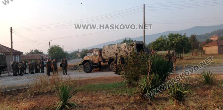 Маджаровският пожар лумнал от печен патладжан