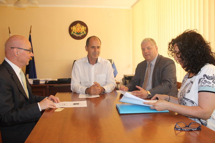 Областният управител Илия Илиев и ръководството на  ХЕК „Горна Арда” обсъдиха развитието на хидроенергийния проект 