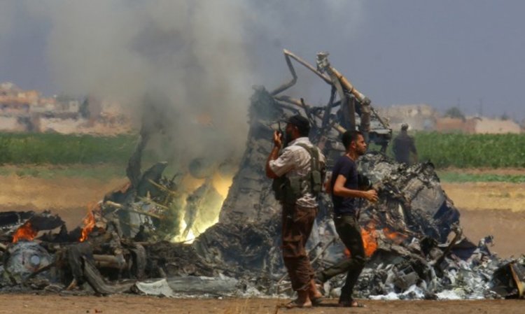 Сваленият хеликоптер? Най-голямата загуба на Русия в Сирия