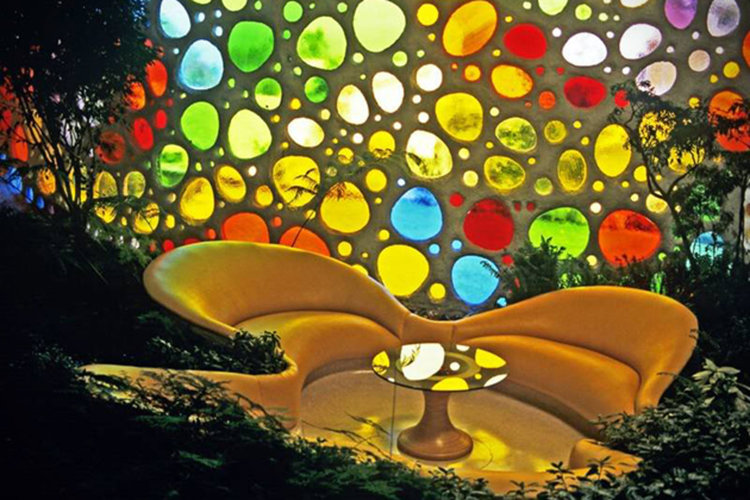 Биоархитектура: Необикновена цветна къща в Мексико