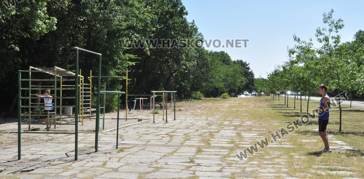 Хасковлии ваят тела на новите фитнес уреди на Кенана