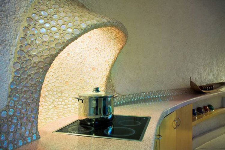 Биоархитектура: Необикновена цветна къща в Мексико