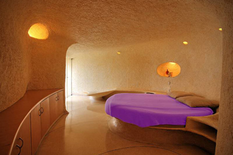 Биоархитектура: Необикновена цветна къща в Мексико