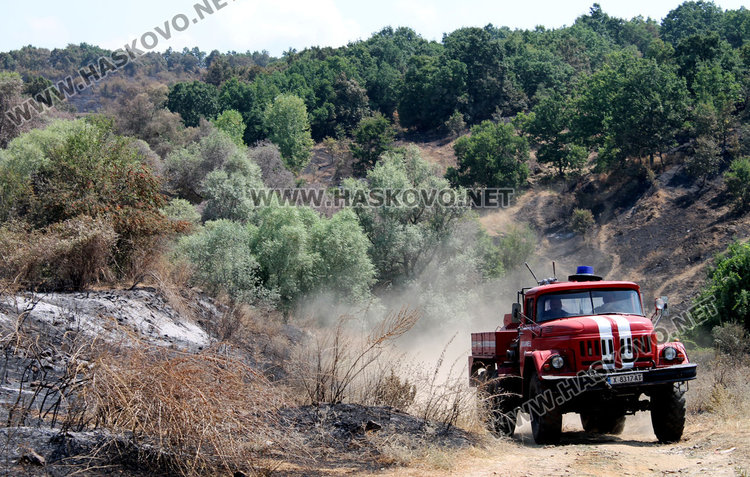 МВР: Тракторист подпалил гората край Лисово