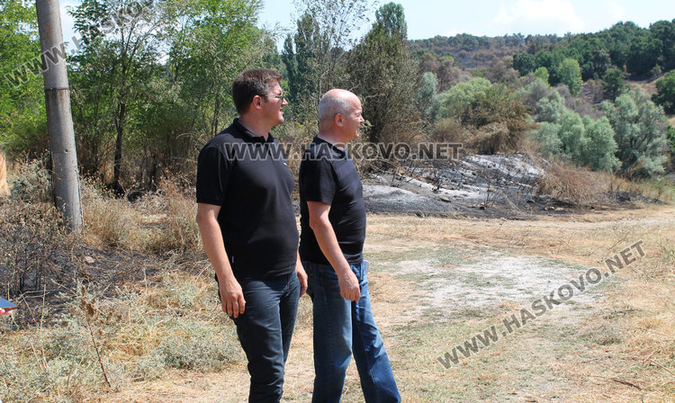 МВР: Тракторист подпалил гората край Лисово