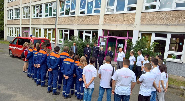 Смолянските млади доброволци спечелиха златни медали на специализиран лагер за пожарникари в Германия