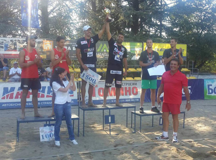 Кърджалийците Константин Митев и Николай Колев станаха републикански шампиони по плажен волейбол 