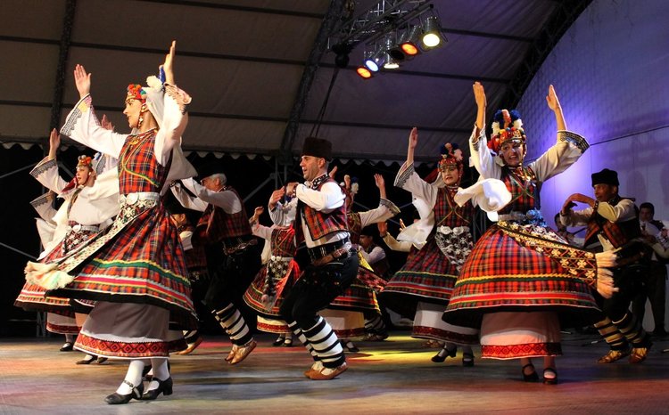 Ансамбъл "Родопа" гостува за празника на Димитровград през 2014 година, снимка -архив