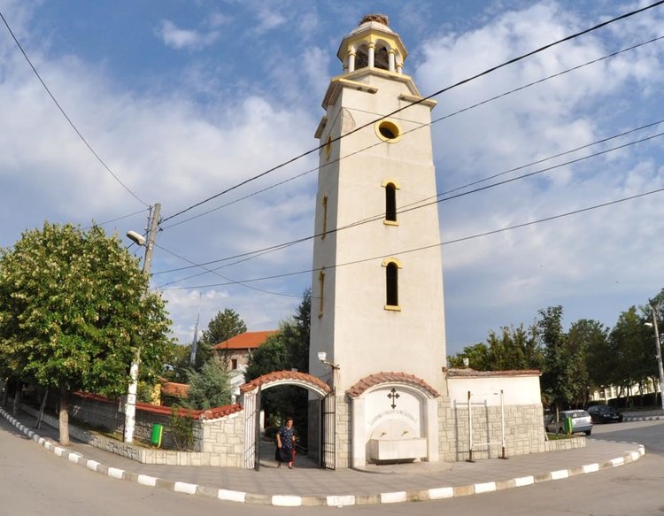 Почетоха Св.Иван Рилски в църквата в Добрич